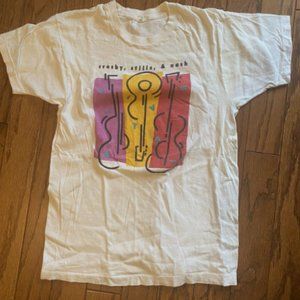 1990‎ Crosby Stills & Nash 'Live It Up' Concert Tee - Vintage 90s, Medium